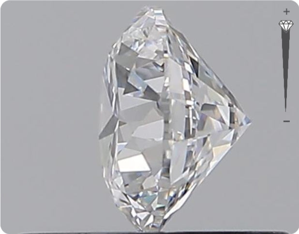 Diamant naturel GIA 1.50ct | Couleur H | Pureté SI2 | Taille Ronde | GD EX GD #D10029