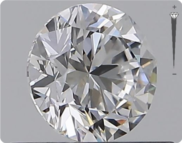 Diamant naturel GIA 1.50ct | Couleur H | Pureté SI2 | Taille Ronde | GD EX GD #D10029