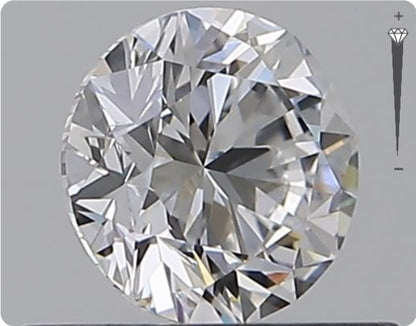 Diamant naturel GIA 1.50ct | Couleur H | Pureté SI2 | Taille Ronde | GD EX GD #D10029