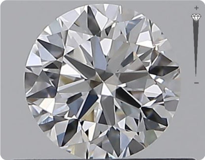 Diamant naturel GIA 1.50ct | Couleur H | Pureté SI2 | Taille Ronde | GD EX GD #D10029