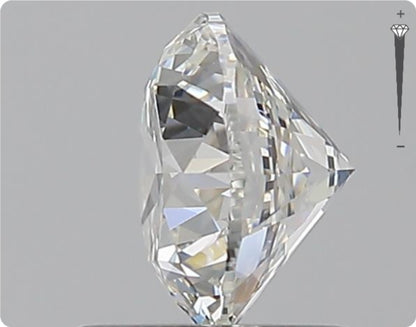 Diamant naturel 0.90ct GIA | Couleur D | Pureté SI1 | Taille ronde | GD EX VG #D10030