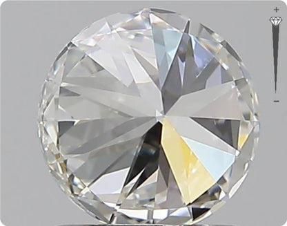 Diamant naturel 0.90ct GIA | Couleur D | Pureté SI1 | Taille ronde | GD EX VG #D10030