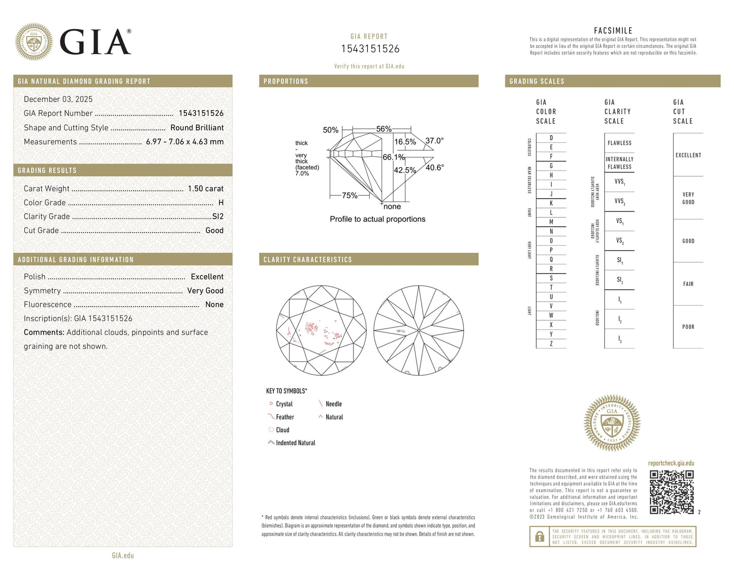 Diamant naturel 0.90ct GIA | Couleur F | Pureté VVS2 | Taille ronde | TB EX TB #D10034