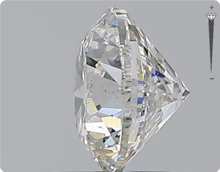 Diamant naturel 0.90ct GIA | Couleur F | Pureté VVS2 | Taille ronde | TB EX TB #D10034