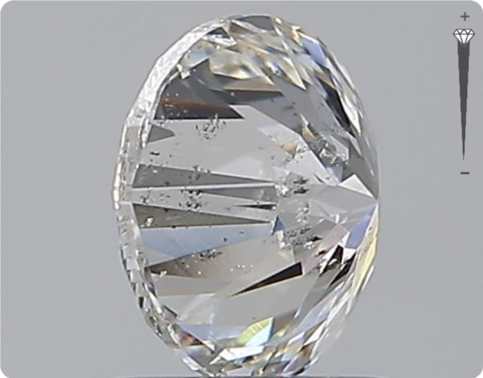 Diamant naturel 0.90ct GIA | Couleur F | Pureté VVS2 | Taille ronde | TB EX TB #D10034