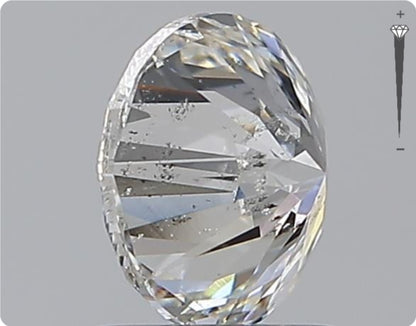 Diamant naturel 0.90ct GIA | Couleur F | Pureté VVS2 | Taille ronde | TB EX TB #D10034