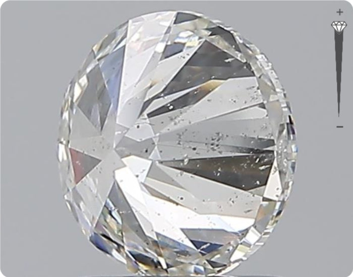 Diamant naturel 0.90ct GIA | Couleur F | Pureté VVS2 | Taille ronde | TB EX TB #D10034