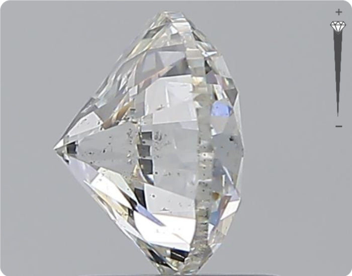 Diamant naturel 0.90ct GIA | Couleur F | Pureté VVS2 | Taille ronde | TB EX TB #D10034