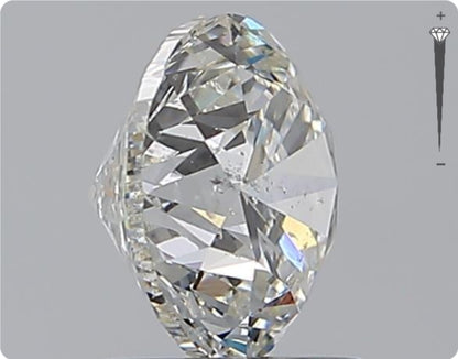 Diamant naturel 0.90ct GIA | Couleur F | Pureté VVS2 | Taille ronde | TB EX TB #D10034
