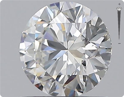 Diamant naturel 0.75ct GIA | Couleur E | Pureté SI2 | Taille Ronde | EX EX EX #D10035