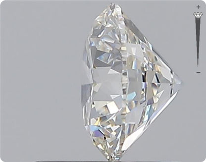 Diamant naturel 0.75ct GIA | Couleur E | Pureté SI2 | Taille Ronde | EX EX EX #D10035