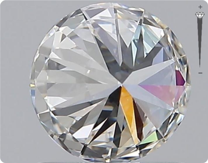 Diamant naturel 0.75ct GIA | Couleur E | Pureté SI2 | Taille Ronde | EX EX EX #D10035