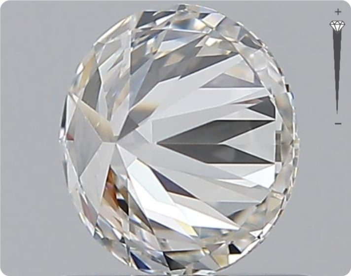 Diamant naturel 0.75ct GIA | Couleur E | Pureté SI2 | Taille Ronde | EX EX EX #D10035