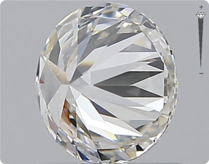 Diamant naturel 0.75ct GIA | Couleur E | Pureté SI2 | Taille Ronde | EX EX EX #D10035