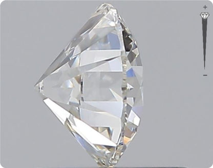 Diamant naturel 0.75ct GIA | Couleur E | Pureté SI2 | Taille Ronde | EX EX EX #D10035