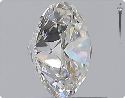 Diamant naturel 0.75ct GIA | Couleur E | Pureté SI2 | Taille Ronde | EX EX EX #D10035