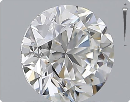 Natural 0.91ct GIA Diamond | Color F | Clarity VVS2 | Round Brilliant | VG EX VG #D10036