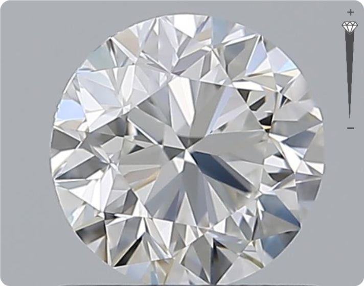 Natural 0.91ct GIA Diamond | Color F | Clarity VVS2 | Round Brilliant | VG EX VG #D10036