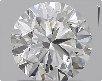 Diamant naturel GIA 0.91ct | Couleur F | Pureté VVS1 | Taille ronde | TB EX TB #D10042