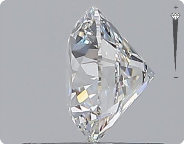 Natural 0.90ct GIA Diamond | Color D | Clarity SI1 | Round Cut | VG EX VG #D10046
