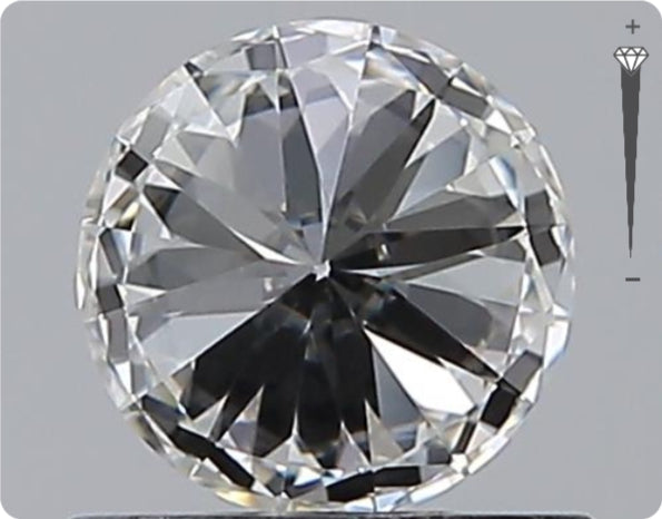 Natural 0.90ct GIA Diamond | Color D | Clarity SI1 | Round Cut | VG EX VG #D10046