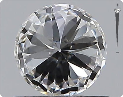 Natural 0.90ct GIA Diamond | Color D | Clarity SI1 | Round Cut | VG EX VG #D10046