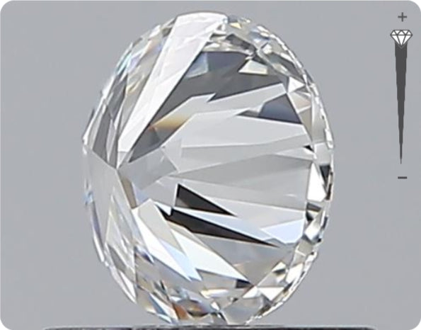 Natural 0.90ct GIA Diamond | Color D | Clarity SI1 | Round Cut | VG EX VG #D10046
