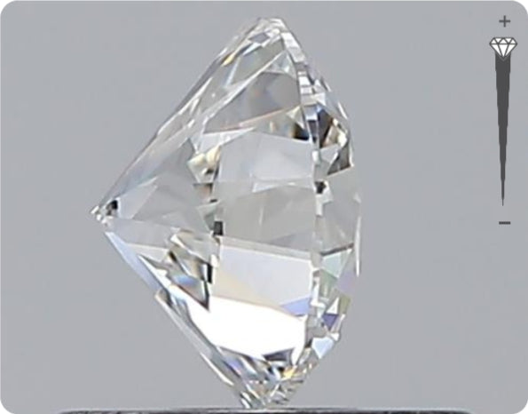 Natural 0.90ct GIA Diamond | Color D | Clarity SI1 | Round Cut | VG EX VG #D10046