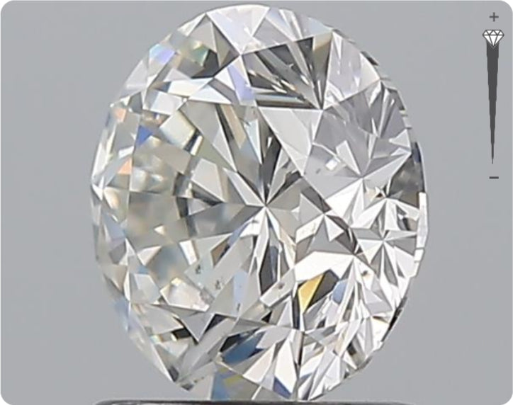 Diamant naturel 0.90ct GIA | Couleur D | Pureté VVS2 | Taille ronde | TB EX GD #D10052