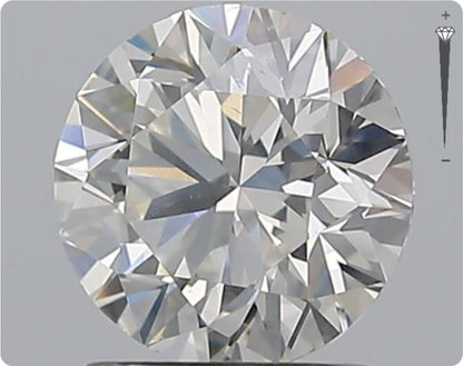 Diamant naturel 0.90ct GIA | Couleur D | Pureté VVS2 | Taille ronde | TB EX GD #D10052