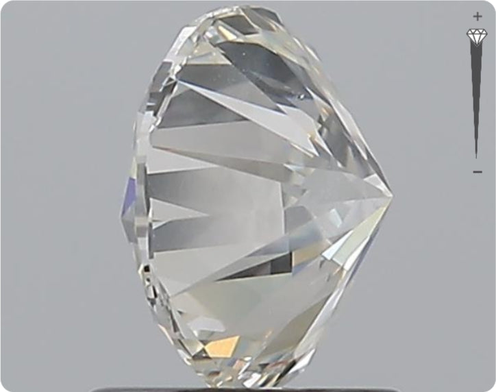 Diamant naturel 0.90ct GIA | Couleur D | Pureté VVS2 | Taille ronde | TB EX GD #D10052