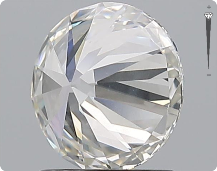 Diamant naturel 0.90ct GIA | Couleur D | Pureté VVS2 | Taille ronde | TB EX GD #D10052