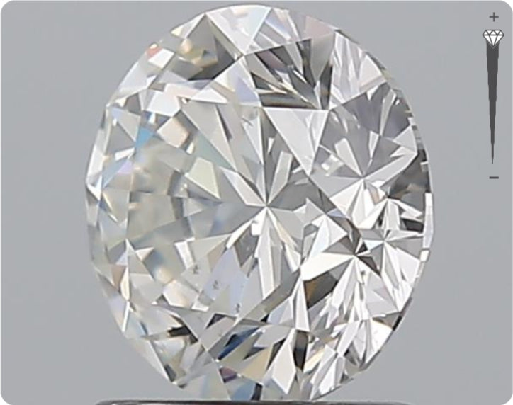 Diamant naturel 0.90ct GIA | Couleur D | Pureté VVS2 | Taille ronde | TB EX GD #D10052