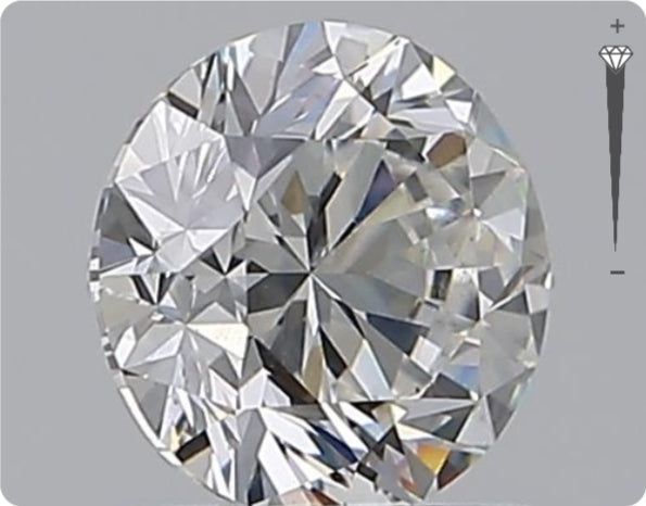 Natürlicher 1.01ct GIA Diamant | Farbe I | Reinheit SI2 | Rundschliff | EX EX EX #D10053