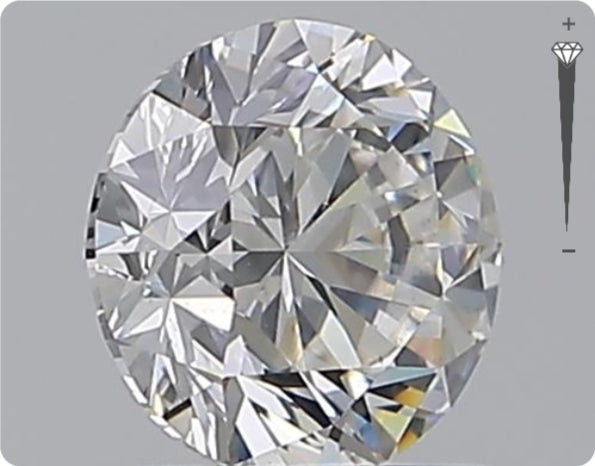 Natürlicher 1.01ct GIA Diamant | Farbe I | Reinheit SI2 | Rundschliff | EX EX EX #D10053