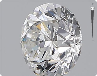 Natürlicher 1.01ct GIA Diamant | Farbe I | Reinheit SI2 | Rundschliff | EX EX EX #D10053
