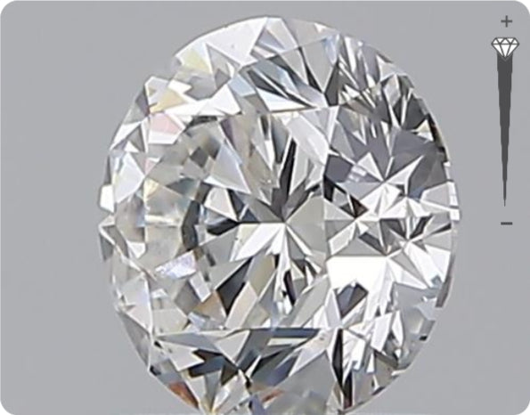 Natürlicher 1.01ct GIA Diamant | Farbe I | Reinheit SI2 | Rundschliff | EX EX EX #D10053