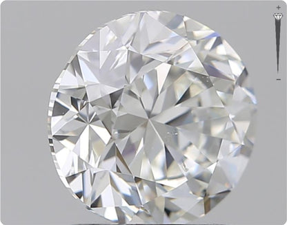 Diamant naturel de 0.70 ct GIA | Couleur F | Pureté SI1 | Taille ronde | TB EX TB #D10054