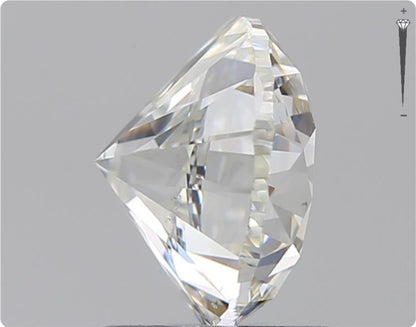 Diamant naturel de 0.70 ct GIA | Couleur F | Pureté SI1 | Taille ronde | TB EX TB #D10054