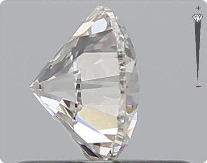 Diamant naturel certifié GIA de 0,70 ct | Couleur E | Pureté SI2 | Taille ronde | EX EX EX #D10058