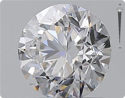 Natural 0.73ct GIA Diamond | Color E | Clarity VVS1 | Round Brilliant Cut | EX EX EX #D10059
