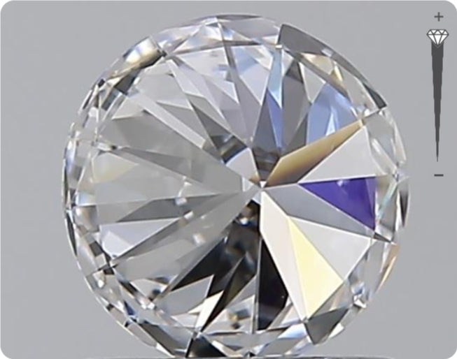 Natural 0.73ct GIA Diamond | Color E | Clarity VVS1 | Round Brilliant Cut | EX EX EX #D10059