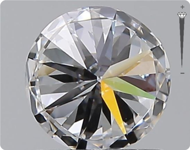 Natural 0.73ct GIA Diamond | Color E | Clarity VVS1 | Round Brilliant Cut | EX EX EX #D10059