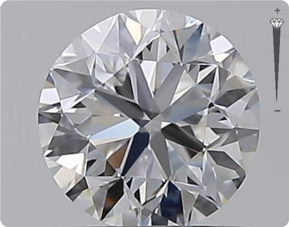 Natural 0.73ct GIA Diamond | Color E | Clarity VVS1 | Round Brilliant Cut | EX EX EX #D10059