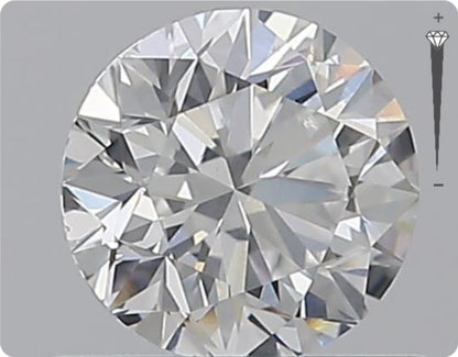 Natural 1.51ct GIA Diamond | Color E | Clarity SI2 | Round Cut | GD EX VG #D10061