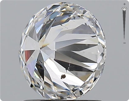 Diamant naturel GIA de 0.90ct | Couleur F | Pureté VVS1 | Taille ronde | EX EX EX #D10064