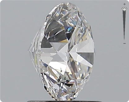 Diamant naturel GIA de 0.90ct | Couleur F | Pureté VVS1 | Taille ronde | EX EX EX #D10064
