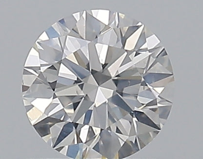 Diamant naturel GIA 0.73ct | Couleur F | Pureté SI1 | Taille Ronde | EX EX EX #D10065