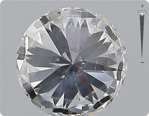 Diamant naturel GIA 0.73ct | Couleur F | Pureté SI1 | Taille Ronde | EX EX EX #D10065