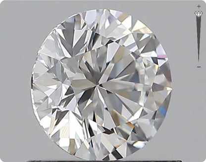 Natural 0.50ct GIA Diamond | Color D | Clarity IF | Round Brilliant Cut | VG EX VG #D10068